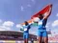 CWG 2022, athletics: Eldhose Paul wins India's first triple jump gold medal; Abdulla Aboobacker bags silver - Hindi News | CWG 2022, athletics: Eldhose Paul wins India's first triple jump gold medal; Abdulla Aboobacker bags silver | Latest other-sports News at Lokmattimes.com