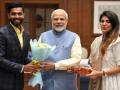 Ravindra Jadeja thanks PM Modi after wife Rivaba picked as Gujarat BJP candidate - Hindi News | Ravindra Jadeja thanks PM Modi after wife Rivaba picked as Gujarat BJP candidate | Latest cricket News at Lokmattimes.com