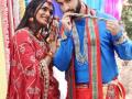 Aishwarya Khare, Rohit Suchanti turn Radha, Krishna for 'Bhagya Lakshmi' - Hindi News | Aishwarya Khare, Rohit Suchanti turn Radha, Krishna for 'Bhagya Lakshmi' | Latest entertainment News at Lokmattimes.com