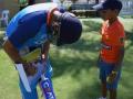 Men's T20 World Cup: Eleven-year-old Drushil impresses Rohit, bowls to him in nets - Hindi News | Men's T20 World Cup: Eleven-year-old Drushil impresses Rohit, bowls to him in nets | Latest cricket News at Lokmattimes.com