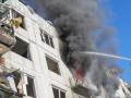 High-rise apartment in Kiev hit by a devastating missile - Hindi News | High-rise apartment in Kiev hit by a devastating missile | Latest politics News at Lokmattimes.com