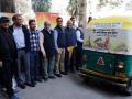 MCD polls: Auto rickshaws with voter awareness messages flagged off - Hindi News | MCD polls: Auto rickshaws with voter awareness messages flagged off | Latest politics News at Lokmattimes.com