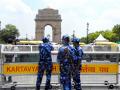 Security tightened at Delhi borders following SKM's nationwide protest call - Hindi News | Security tightened at Delhi borders following SKM's nationwide protest call | Latest national News at Lokmattimes.com
