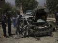 8 Afghan soldiers dead in car bombing - Hindi News | 8 Afghan soldiers dead in car bombing | Latest international News at Lokmattimes.com