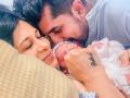Kishwer Merchant, Suyyash Rai share glimpse of their baby - Hindi News | Kishwer Merchant, Suyyash Rai share glimpse of their baby | Latest maharashtra News at Lokmattimes.com
