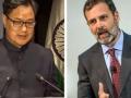 People must raise voice against those who defame India: Rijiju attacks Rahul - Hindi News | People must raise voice against those who defame India: Rijiju attacks Rahul | Latest politics News at Lokmattimes.com