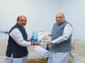 Bommai meets Shah in Delhi, presents compilation of his govt's achievements - Hindi News | Bommai meets Shah in Delhi, presents compilation of his govt's achievements | Latest national News at Lokmattimes.com