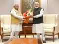 Manohar Lal Khattar meets PM Modi, discusses development projects in Haryana - Hindi News | Manohar Lal Khattar meets PM Modi, discusses development projects in Haryana | Latest national News at Lokmattimes.com