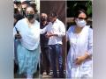Celebs visit Bappi Lahiri's residence to pay their respects - Hindi News | Celebs visit Bappi Lahiri's residence to pay their respects | Latest entertainment News at Lokmattimes.com