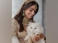 Alia Bhatt drops new snaps from recent wedding with Ranbir Kapoor, introduces her 'cat of honour' - Hindi News | Alia Bhatt drops new snaps from recent wedding with Ranbir Kapoor, introduces her 'cat of honour' | Latest maharashtra News at Lokmattimes.com