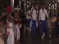 Team India arrives in Colombo ahead of T20WC clash versus Pakistan; Arshdeep's dance on dhol makes a viral 'reel' moment - Hindi News | Team India arrives in Colombo ahead of T20WC clash versus Pakistan; Arshdeep's dance on dhol makes a viral 'reel' moment | Latest cricket News at Lokmattimes.com