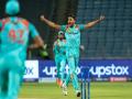 IPL 2022: LSG bowlers restrict GT to 144/4 despite Gill's fighting 63* - Hindi News | IPL 2022: LSG bowlers restrict GT to 144/4 despite Gill's fighting 63* | Latest cricket News at Lokmattimes.com