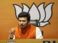 Kejriwal, AAP habitual Hindu insulter: Tejasvi Surya - Hindi News | Kejriwal, AAP habitual Hindu insulter: Tejasvi Surya | Latest politics News at Lokmattimes.com