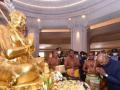 President unveils gold statue of Ramanujacharya - Hindi News | President unveils gold statue of Ramanujacharya | Latest politics News at Lokmattimes.com