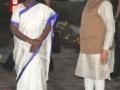PM meets Droupadi Murmu after her victory - Hindi News | PM meets Droupadi Murmu after her victory | Latest politics News at Lokmattimes.com