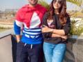 Akanksha Puri couldn't stop cuddling Himansh Kohli during Kashmir shoot - Hindi News | Akanksha Puri couldn't stop cuddling Himansh Kohli during Kashmir shoot | Latest lifestyle News at Lokmattimes.com