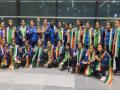 Indian Women's hockey team receives warm welcome on return from victorious FIH Nations Cup 2022 campaign - Hindi News | Indian Women's hockey team receives warm welcome on return from victorious FIH Nations Cup 2022 campaign | Latest hockey News at Lokmattimes.com