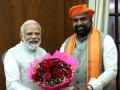 BJP's new Bihar chief Samrat Chaudhary calls on PM Modi - Hindi News | BJP's new Bihar chief Samrat Chaudhary calls on PM Modi | Latest politics News at Lokmattimes.com