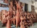 Terracotta artists in Bankura want redressal of transport services, resource scarcity - Hindi News | Terracotta artists in Bankura want redressal of transport services, resource scarcity | Latest national News at Lokmattimes.com