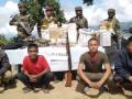 Myanmar-bound war-like stores, explosives seized in Mizoran; 4 held - Hindi News | Myanmar-bound war-like stores, explosives seized in Mizoran; 4 held | Latest national News at Lokmattimes.com