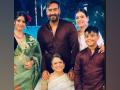 Ajay Devgn, Kajol's Diwali pictures with Tanuja are feast for the eyes - Hindi News | Ajay Devgn, Kajol's Diwali pictures with Tanuja are feast for the eyes | Latest maharashtra News at Lokmattimes.com