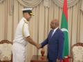 Maldivian FM, Indian navy chief discuss strengthening ties to maintain security in Indian Ocean region - Hindi News | Maldivian FM, Indian navy chief discuss strengthening ties to maintain security in Indian Ocean region | Latest international News at Lokmattimes.com