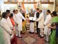Manipur: BJP observers, other party leaders hold meeting with Governor to stake claim to form govt - Hindi News | Manipur: BJP observers, other party leaders hold meeting with Governor to stake claim to form govt | Latest national News at Lokmattimes.com