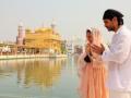 Angad, Neha Dhupia celebrate son's first birthday at Golden Temple - Hindi News | Angad, Neha Dhupia celebrate son's first birthday at Golden Temple | Latest entertainment News at Lokmattimes.com