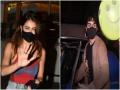 Shweta Tiwari's daughter Palak Tiwari hides face as paparazzi click her leaving eatery with Ibrahim Ali Khan - Hindi News | Shweta Tiwari's daughter Palak Tiwari hides face as paparazzi click her leaving eatery with Ibrahim Ali Khan | Latest entertainment News at Lokmattimes.com
