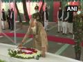 PM Modi pays tribute to Sheikh Mujibur Rahman at Bangabandhu Mausoleum Complex - Hindi News | PM Modi pays tribute to Sheikh Mujibur Rahman at Bangabandhu Mausoleum Complex | Latest international News at Lokmattimes.com