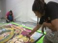 Gujarat: Sahaj rangoli group made Rangoli on 'Ramayana' theme - Hindi News | Gujarat: Sahaj rangoli group made Rangoli on 'Ramayana' theme | Latest national News at Lokmattimes.com
