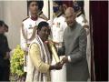 Assamese singer Dulal Manki receives Padma Shri award - Hindi News | Assamese singer Dulal Manki receives Padma Shri award | Latest national News at Lokmattimes.com