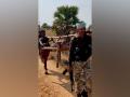Chhattisgarh: Security personnel on anti-Naxal op help pregnant woman in distress reach hospital - Hindi News | Chhattisgarh: Security personnel on anti-Naxal op help pregnant woman in distress reach hospital | Latest national News at Lokmattimes.com