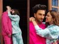 Deepika, Ranveer take viral 'Silhouette Challenge' with a fun twist - Hindi News | Deepika, Ranveer take viral 'Silhouette Challenge' with a fun twist | Latest entertainment News at Lokmattimes.com