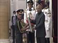 President Kovind confers honorary rank of General of Indian Army on Nepal Army Chief - Hindi News | President Kovind confers honorary rank of General of Indian Army on Nepal Army Chief | Latest national News at Lokmattimes.com