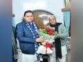 Pushkar Singh Dhami pays courtesy visit to Maharashtra Governor in Dehradun - Hindi News | Pushkar Singh Dhami pays courtesy visit to Maharashtra Governor in Dehradun | Latest national News at Lokmattimes.com
