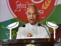 Main purpose of spirituality is service of humanity, says Prez Kovind - Hindi News | Main purpose of spirituality is service of humanity, says Prez Kovind | Latest national News at Lokmattimes.com