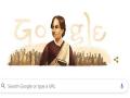 Google honours activist Kamini Roy with doodle on her 155th birthday - Hindi News | Google honours activist Kamini Roy with doodle on her 155th birthday | Latest lifestyle News at Lokmattimes.com