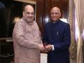 Amit Shah, Jharkhand Governor discuss state issues amid corruption charges against Soren government - Hindi News | Amit Shah, Jharkhand Governor discuss state issues amid corruption charges against Soren government | Latest national News at Lokmattimes.com