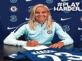 Chelsea women sign Danish striker Pernille Harder on three-year deal - Hindi News | Chelsea women sign Danish striker Pernille Harder on three-year deal | Latest football News at Lokmattimes.com