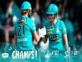 Brisbane Heat defeat Adelaide Strikers to clinch WBBL title - Hindi News | Brisbane Heat defeat Adelaide Strikers to clinch WBBL title | Latest cricket News at Lokmattimes.com