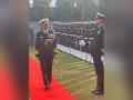 VS Pathania takes over as Coast Guard chief, receives Guard of Honour - Hindi News | VS Pathania takes over as Coast Guard chief, receives Guard of Honour | Latest national News at Lokmattimes.com