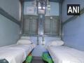 Coaches transformed into isolation wards in Patna and Bhubaneswar by Indian Railways - Hindi News | Coaches transformed into isolation wards in Patna and Bhubaneswar by Indian Railways | Latest national News at Lokmattimes.com