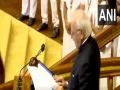 Guv expresses reservation but reads out anti-CAA portion in Budget address to honour Kerala CM's wish - Hindi News | Guv expresses reservation but reads out anti-CAA portion in Budget address to honour Kerala CM's wish | Latest politics News at Lokmattimes.com