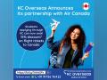 KC Overseas Education collaborates with Air Canada to offer discounted airfares to international students - Hindi News | KC Overseas Education collaborates with Air Canada to offer discounted airfares to international students | Latest business News at Lokmattimes.com