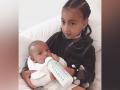 Kim Kardashian shares adorable throwback picture of North and Psalm West - Hindi News | Kim Kardashian shares adorable throwback picture of North and Psalm West | Latest entertainment News at Lokmattimes.com