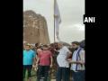 Rajasthan: BJP MP Kirodi Lal Meena booked after hoisting flag of Meena community at Amagarh Fort - Hindi News | Rajasthan: BJP MP Kirodi Lal Meena booked after hoisting flag of Meena community at Amagarh Fort | Latest national News at Lokmattimes.com