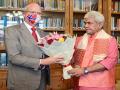 Norwegian Ambassador to India calls on J-K Lt Governor Manoj Sinha - Hindi News | Norwegian Ambassador to India calls on J-K Lt Governor Manoj Sinha | Latest national News at Lokmattimes.com