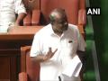 K'taka: CM Kumaraswamy moves trust motion; heated debate in Assembly - Hindi News | K'taka: CM Kumaraswamy moves trust motion; heated debate in Assembly | Latest politics News at Lokmattimes.com