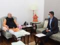 BJP MP Namgyal meets Amit Shah, discusses matters relating to development of Ladakh - Hindi News | BJP MP Namgyal meets Amit Shah, discusses matters relating to development of Ladakh | Latest national News at Lokmattimes.com